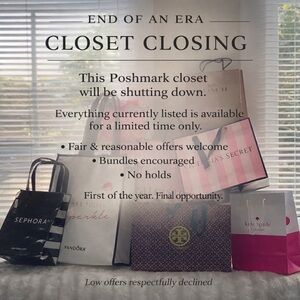 END OF AN ERA CLOSET CLOSING